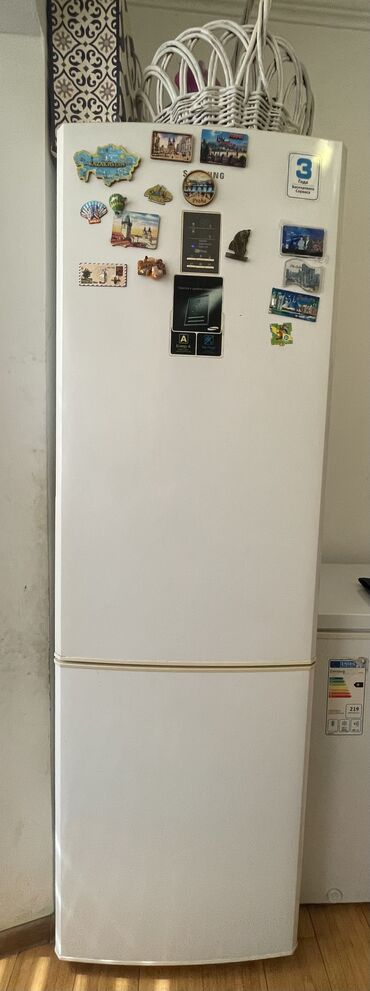 холодильник samsung rl48rrcih: Холодильник Samsung, Б/у, Двухкамерный