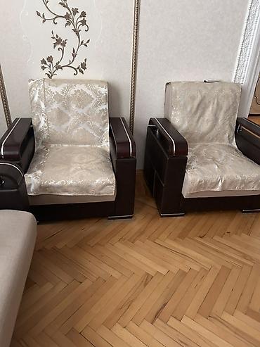 saloglu mebel divanlar: Qonaq otağı üçün dəst: 1 divan + 2 kreslo Saloğlu firmasının divan — 2