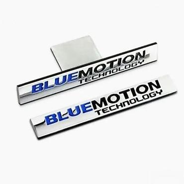 Auto delovi, gume i tjuning: Vw znak BLUEMOTION samolepljiv. Samolepljiv znak Blue Motion. ✨ U — 2