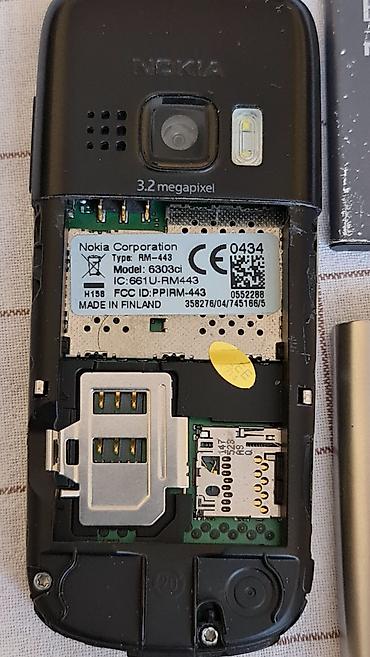 Nokia: Nokia 6303ci (RM-443) – klasični telefon sa tastaturom - Ekran u — 3