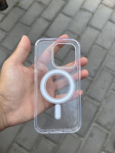 iphone xr max: Прозрачный чехол для iPhone 16pro с поддержкой MagSafe. Особенности — 1