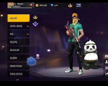 brawl stars 2: Free Fire oyun hesabı - Səviyyə: 63 - Ad: FS İSİMSİZ? (görüntüdəki — 1