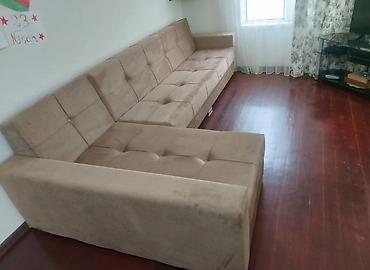 Divan və kreslo dəstləri: Künc divan, 2 kreslo — 23