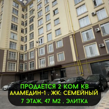 Продажа участков: 2 комнаты, 47 м², Элитка, 7 этаж, Евроремонт