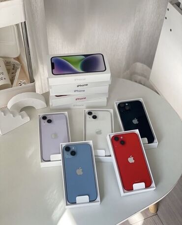 Apple iPhone: IPhone 14, 128 GB, Alpine Green, Zəmanət, Kredit, Simsiz şarj