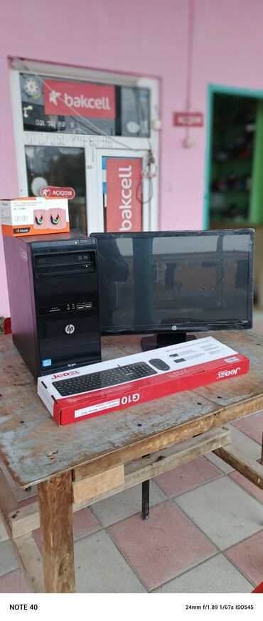 Masaüstü kompüterlər və iş stansiyaları: PERSANAL KANPİTER 512 GB DAXİLİ YADDAS RAM-8GB A3 PRASEDSORLA AZ