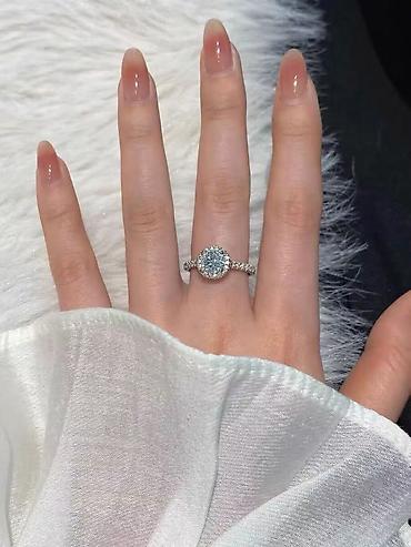 Серебряные кольца: Кольцо, Проба 925, Женские, Новый — 1