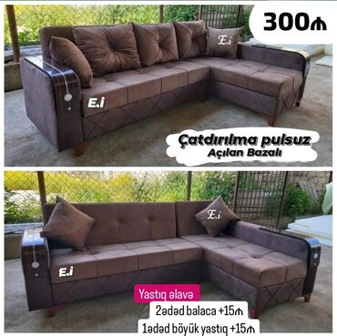 садовая мебель баку: Künc divan, Yeni, Açılan, Bazalı