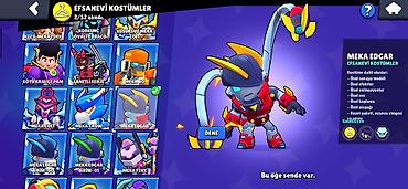 Digər: Brawl Stars hesabı - Kupa: 27,916 (Kupa Yolu II rütbə) - Daxili — 5
