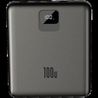 polovni programatori za ves masine: CANYON Power Bank PB-2008 LED FLAT – 20000 mAh, PD 100W, QC 3.0, tamno