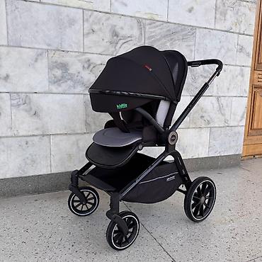 Коляски: 🖤Детская коляска Kidilo 3 в 1 . 🖤Коляска из натуральных материалов — 7