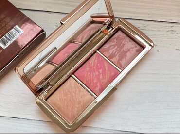 японская косметика: Hourglass Lighting Blush palette, новая палетка румян. Батч-код TA18