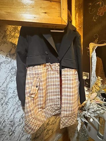Digər qadın geyimləri: Unikal dizaynlı qadın üst geyimi – blazer və paltar kombini - Üst — 2