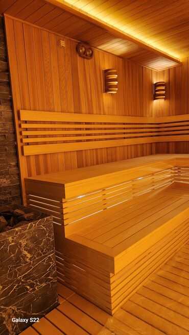 Tikinti işləri: Sauna tikintisi,sauna yığılması, sauna təmiri Sauna aksesuarlarının — 7