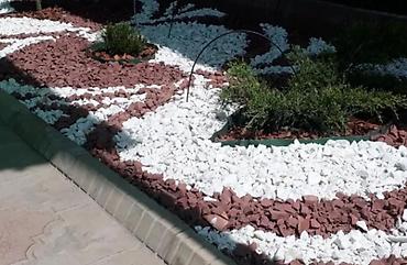 Галька: Декор для сада для ландшафта и дизайна сада. Натуральный камни любая — 10