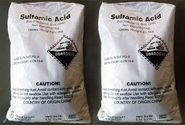 оборудования для мойки: Сульфаминовая кислота (мешок 25 кг) Сульфаминовая кислота