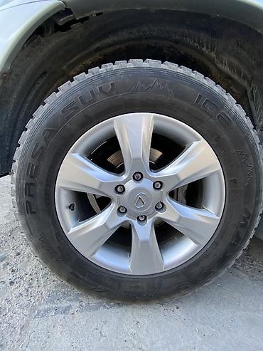 мата секыл: Дөңгөлөктөр монтажда 265 / 60 / R 18, Кыш, Колдонулган, Комплект, Жол тандабастар (АТ/МТ), Куйма, тешиктери - 6 — 1