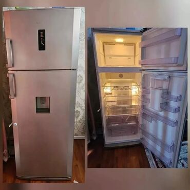 Beko soyuducu iṣ̌lekdi bir balaca qapisinda giraginda eziyi var