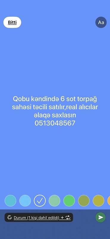 6 sot, Tikinti lalafo.az -da 6 sot, Tikinti