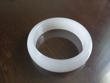 Браслеты: Браслет нефритовый белый,. темно-зеленый — 14