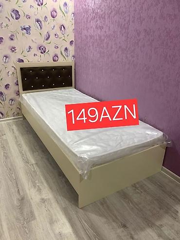диван кровать: Новый, Односпальная кровать, Без подъемного механизма, С матрасом, Без выдвижных ящиков — 4