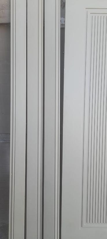 MDF dekorativ qapı panelləri – boz rəng - Material: yüksək sıxlıqlı — 4