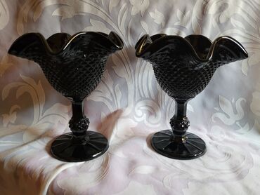 Činije: Case nove za dvoje za poslastice iz 60,70ih. presovano — 6