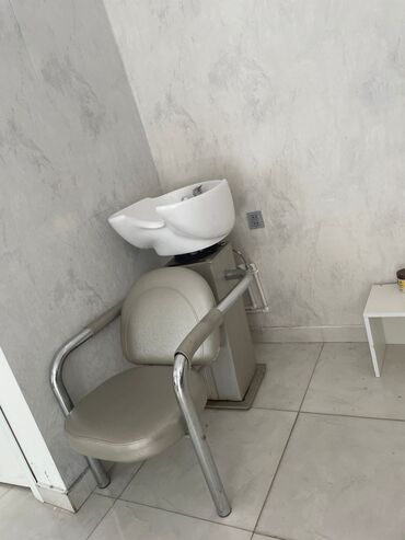 Xəmir yoğuran aparatlar: İşlənmiş, Saş yuyulması kreslosu