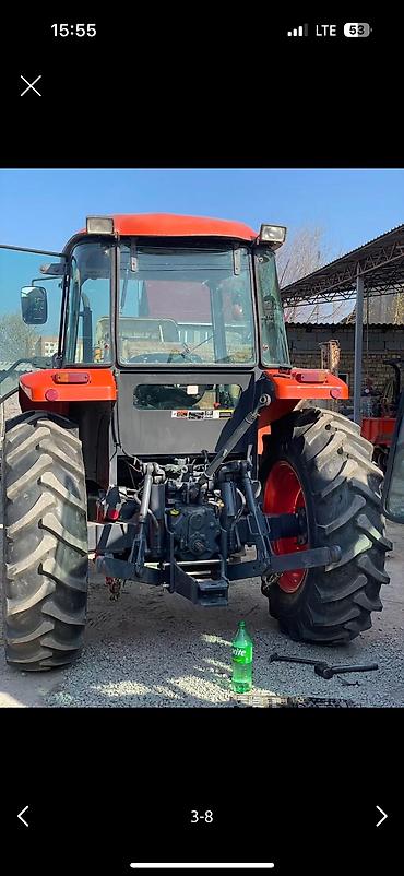 belarus 82: Трактор Kubota M9540 с кабиной + навесное - Колесный трактор с — 3
