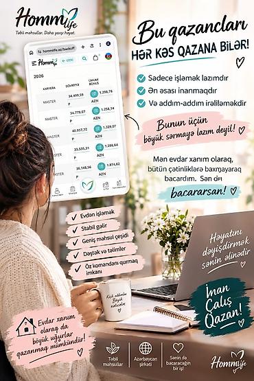 malyar usta is elanlari: Marketoloq tələb olunur, 30-45 yaş, Təcrübəsiz — 1