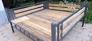 22000: Тапчан 2 x 2 x 1 м, Металл — 3