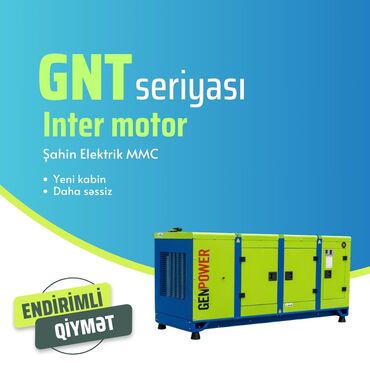 generator satışı: Yeni Dizel Generator GenPower, Pulsuz çatdırılma, Zəmanətli, Kredit yoxdur