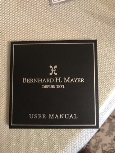 Qol saatı, Bernhard Mayer, rəng - Gümüşü