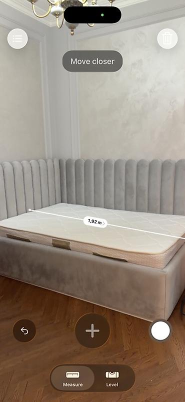 yataq doseyi: Künc çarpayı+döşek – yumşaq velür üzlüklü, U formalı başlıq və — 3