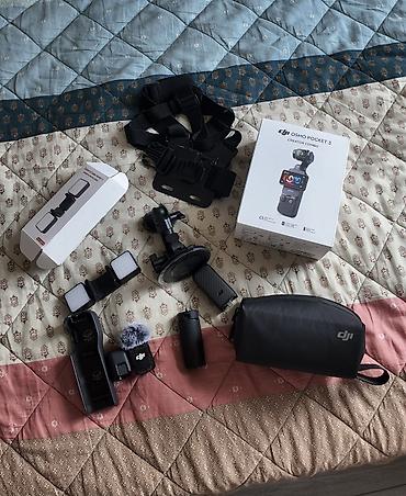 notebook satilir tecili: DJI osmo pocket 3. Creator Combo. Şəxsi brendimin çəkilişləri üçün — 1