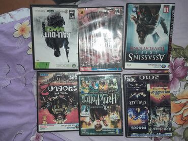 CD, DVD disklər və kassetlər: 50 cox oyun diskler 30azn — 10