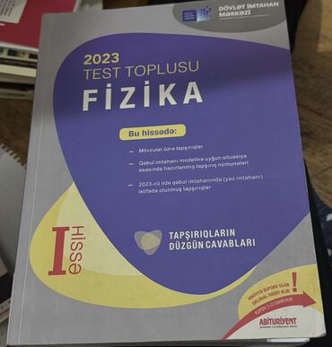 dim riyaziyyat test toplusu pdf: Fizika Testlər 11-ci sinif, DİM, 1-ci hissə, 2023 il