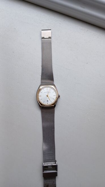 Классические часы: Классические часы часы, Skagen, США, Водонепроницаемые, Женские, Б/у