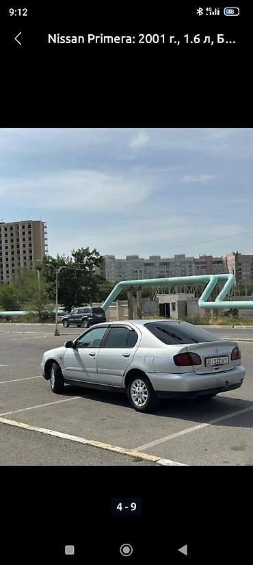 Продажа авто: Nissan Primera: 2001 г., 1.6 л, Механика, Бензин, Седан — 2