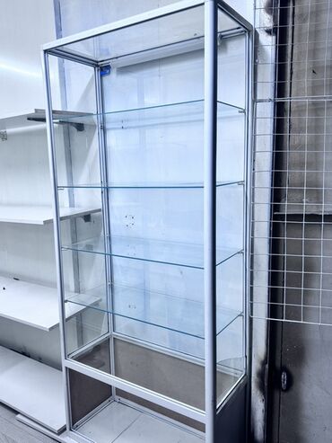 полка для сухофруктов: Торговое оборудование для магазина - Стеклянная витрина с алюминиевым