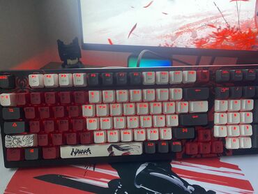 Клавиатуры: Клавиатура, Bloody, Mechanical keyboard, Wired connection подключение, Размер: 100%