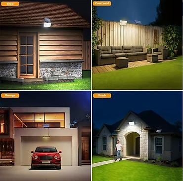 postamenti: Solarna zidna LED lampa sa odvojenim panelom 276 LED Ključne — 6
