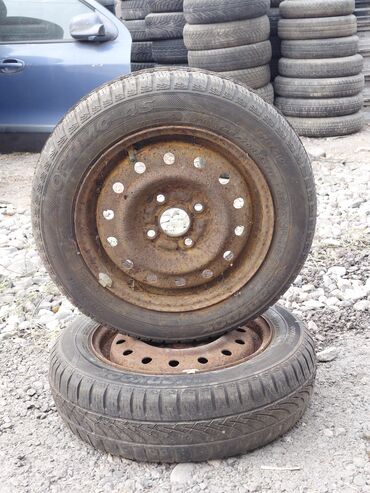 купить диски на ниву бу: Колеса в сборе 145 / 70 / R 13, Всесезонная, Б/у, Пара, Грузовики/Автобусы, Железные, отверстий - 4