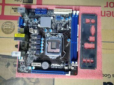 комплект процессор материнская плата: Энелик плата, Колдонулган, ASRock, LGA1155, ПК үчүн