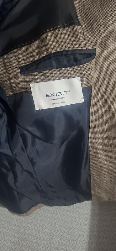 блу ети: Мужской пиджак Exibit (Made in Italy) - Бренд: Exibit, сделано в — 2