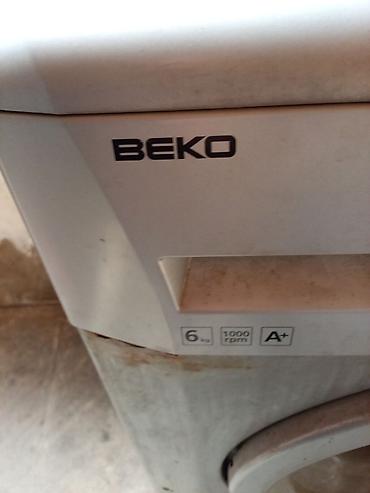 ucuz parca: Beko paltaryuyan maşın - Ön yükləməli model - Yük həcmi: 6 kq - Sıxma — 3