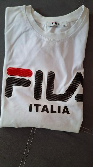 roleri za devojcice 30 33: Bela majica dugih rukava FILA - Brend: FILA - Model/print: „FILA — 1