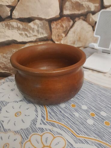 декоративный камень из гипса: Qazan, rəng - Qəhvəyi, Keramika