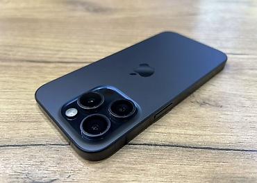 apple wat: IPhone 15 Pro, цвет «Чёрный титан» - Корпус из титана с матовым — 1