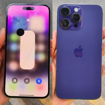 nur line: IPhone 14 Pro Max, Deep Purple, Face ID